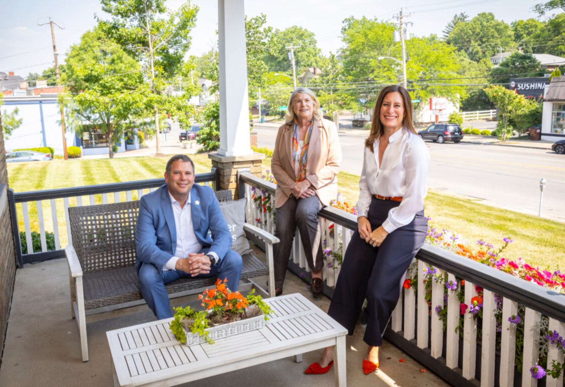 Kopf Hunter Haas Realtors meeting with buyers